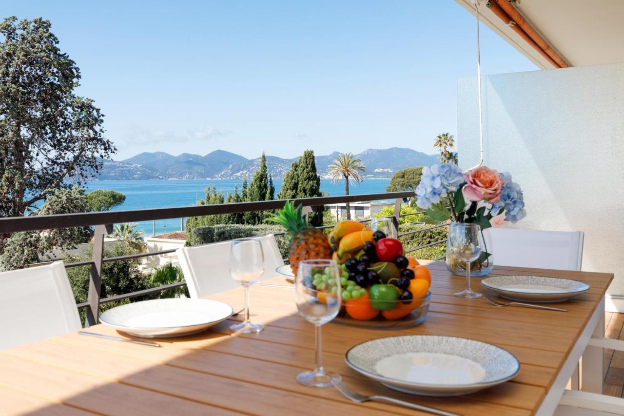 Suite Riviera - Sea View - Clim - 50M Plage - Residence De Standing - Spacieux 180 M2 - Parking Cannes Exterior photo